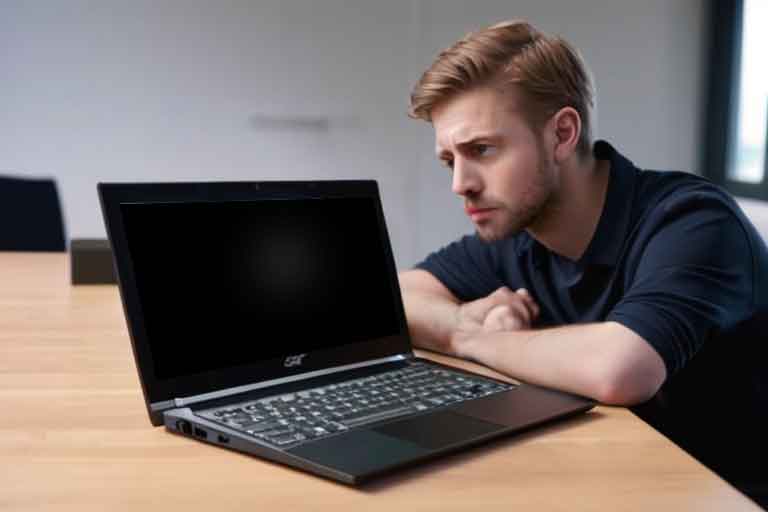 Cómo resolver portátil Acer Aspire 3 enciende pero se queda la pantalla en negro
