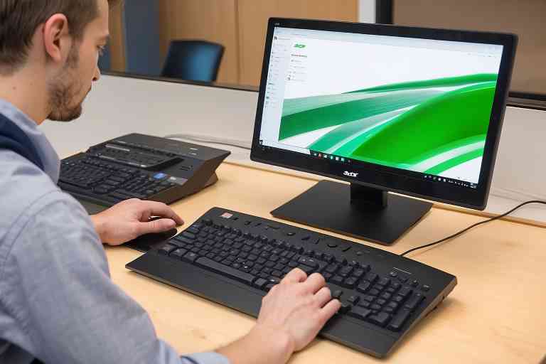 ¿Cómo solucionar la imagen invertida en la cámara de Acer Veriton?