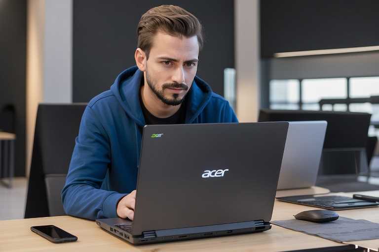 ¿Cómo solucionar problemas de visualización borrosa en  Acer Swift X?